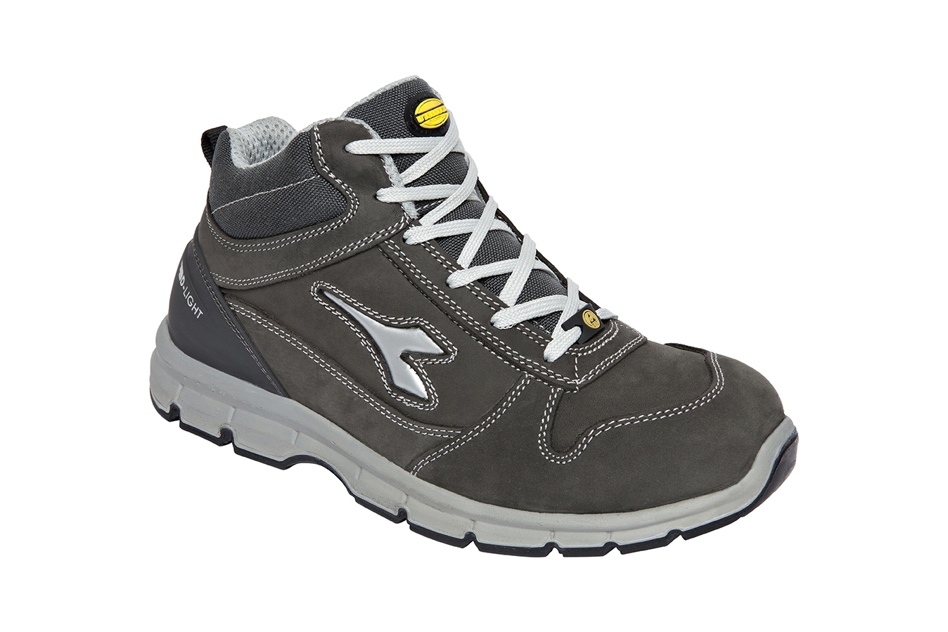 Chaussure de sécurité montante grise DIADORA UTILITY RUN MID S3 SRC ESD - 17530475068