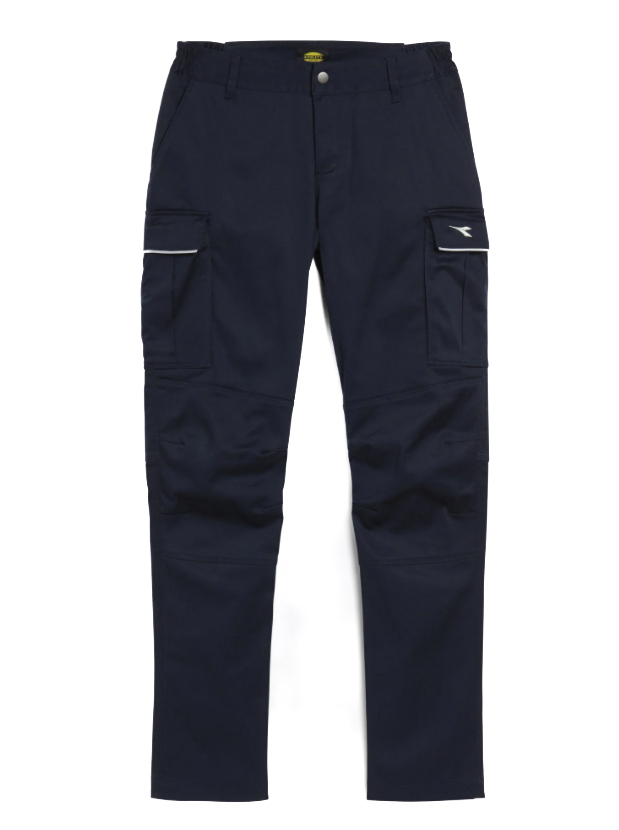 Pantalon de travail diadora pant cargo athena bleu - D02117767560060