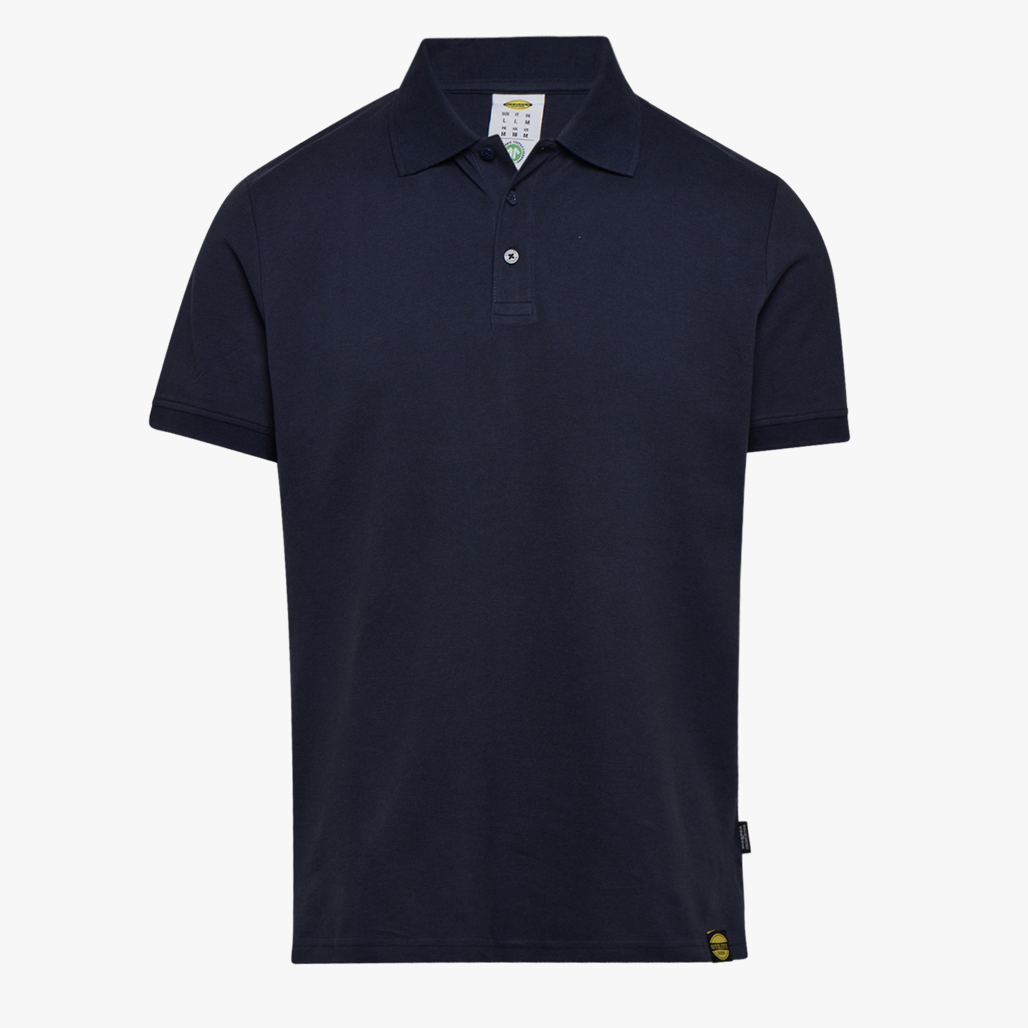 Polo de travail DIADORA MC ATLAR ORGANIC BLEU - 177955600620