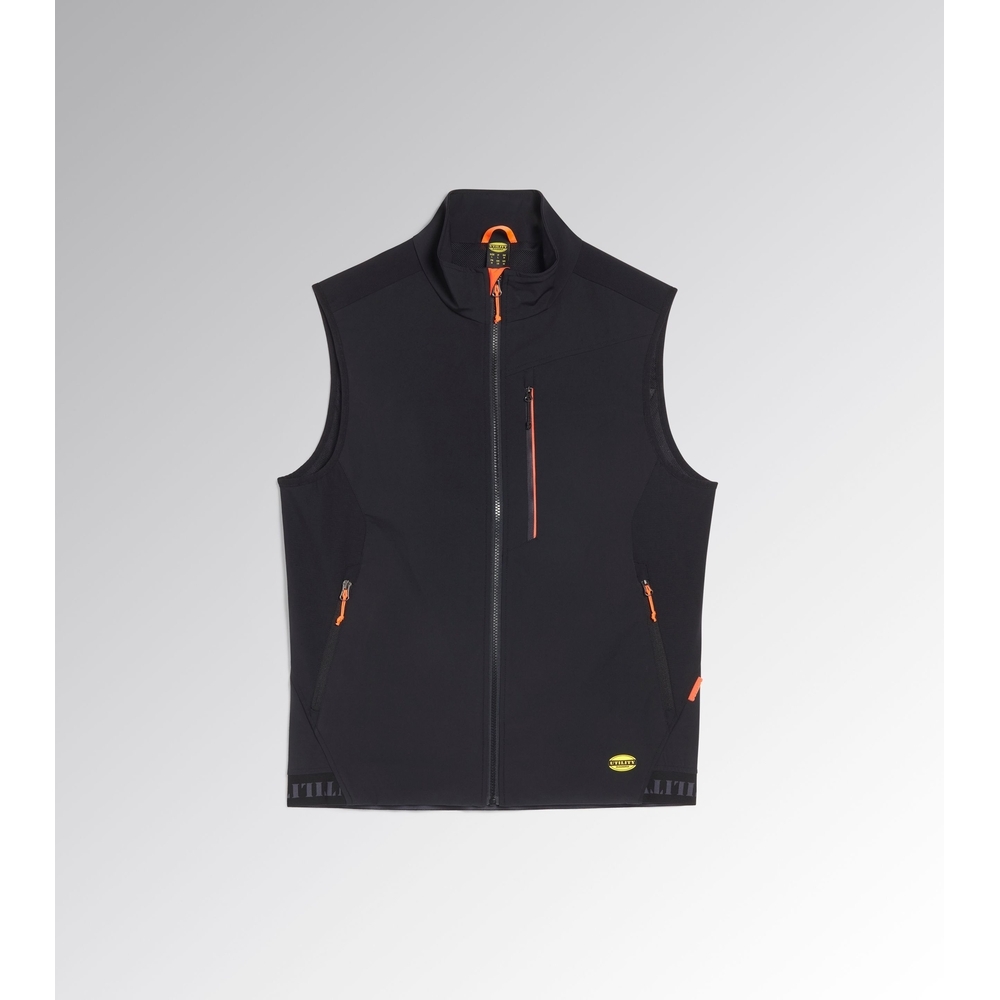 Gilet de travail noir VEST SHADOW - Diadora - 18203880013