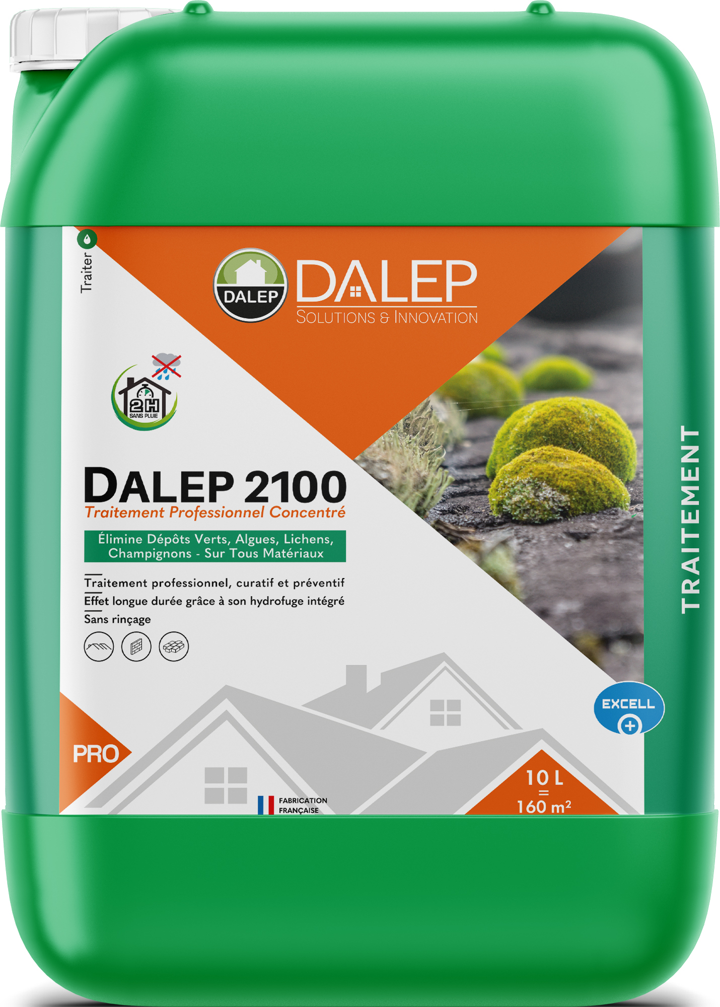 DALEP 2100 bidon 10L traitement professionnel concentré 1.01.0002.04