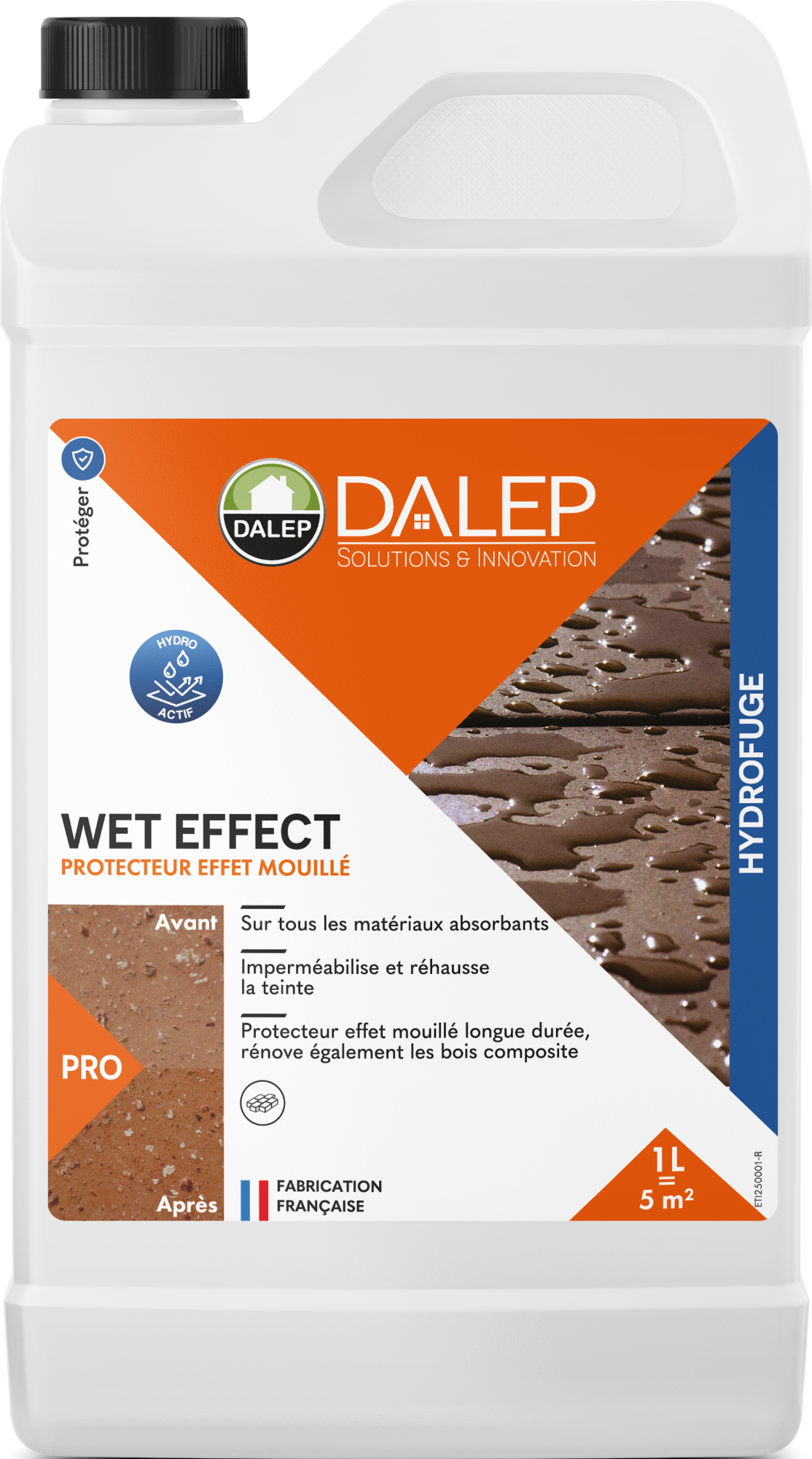 Protecteur WET EFFECT Effet Mouillé - Bidon 1 L DALEP - 1.02.0029.01