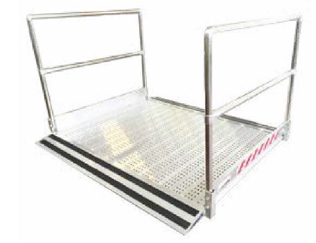 Passerelle de chantier alu repliable charge max 600 kg 1500 x 800 mm - DIMA - PP1580