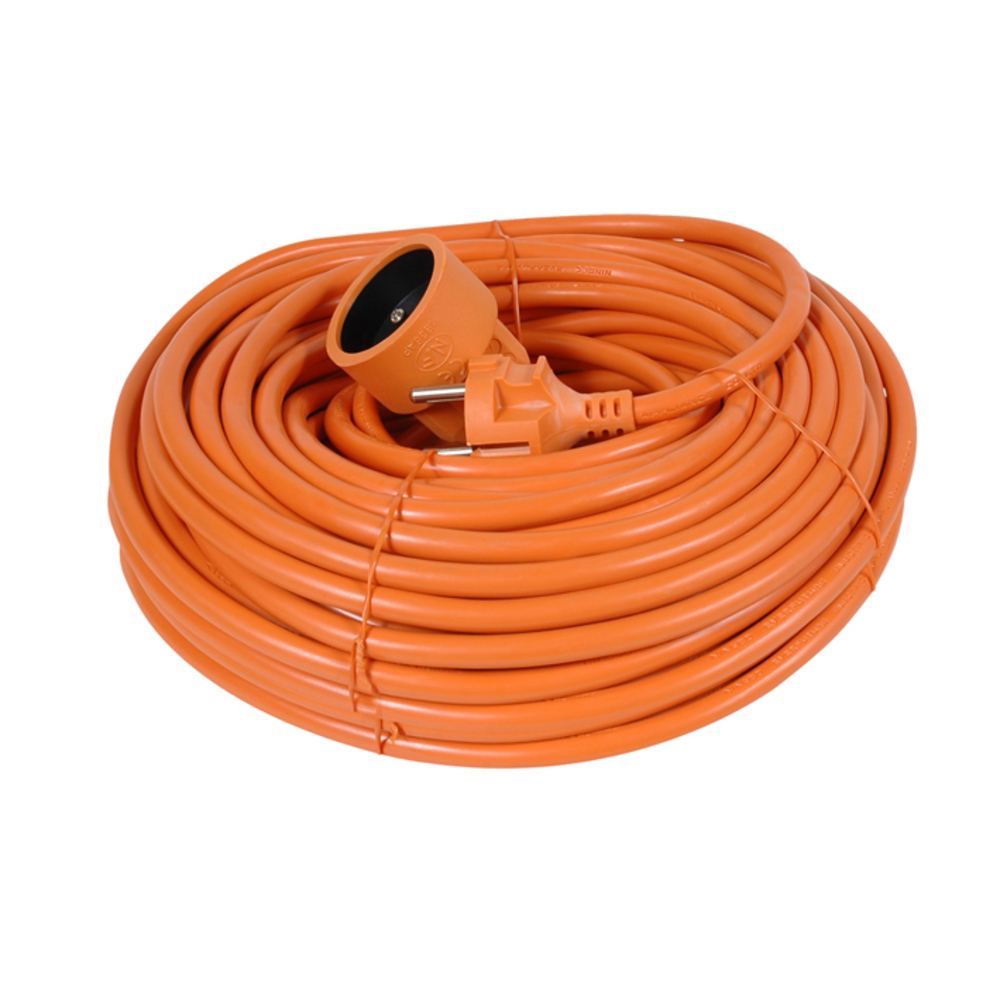 RALLONGE JARDIN 2P 16A 2X1,5 MM² HO5VV-F 40M ORANGE - DEBFLEX - 339409