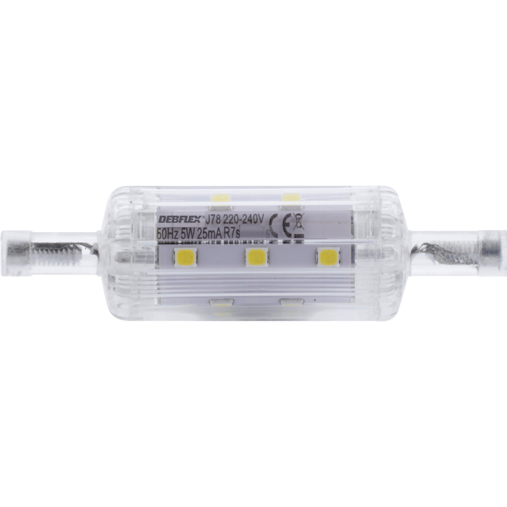 CRAYON LED 78MM SMD R7S 5W 6500K 400LM - DEBFLEX - 600354