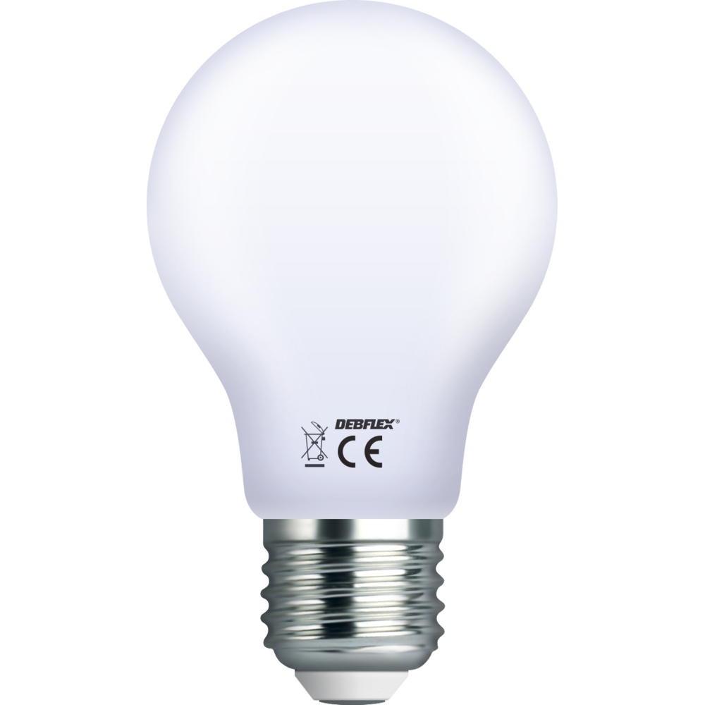 AMPOULE A60 LED BLANC E27 4W 6500K 470lm - DEBFLEX - 600401