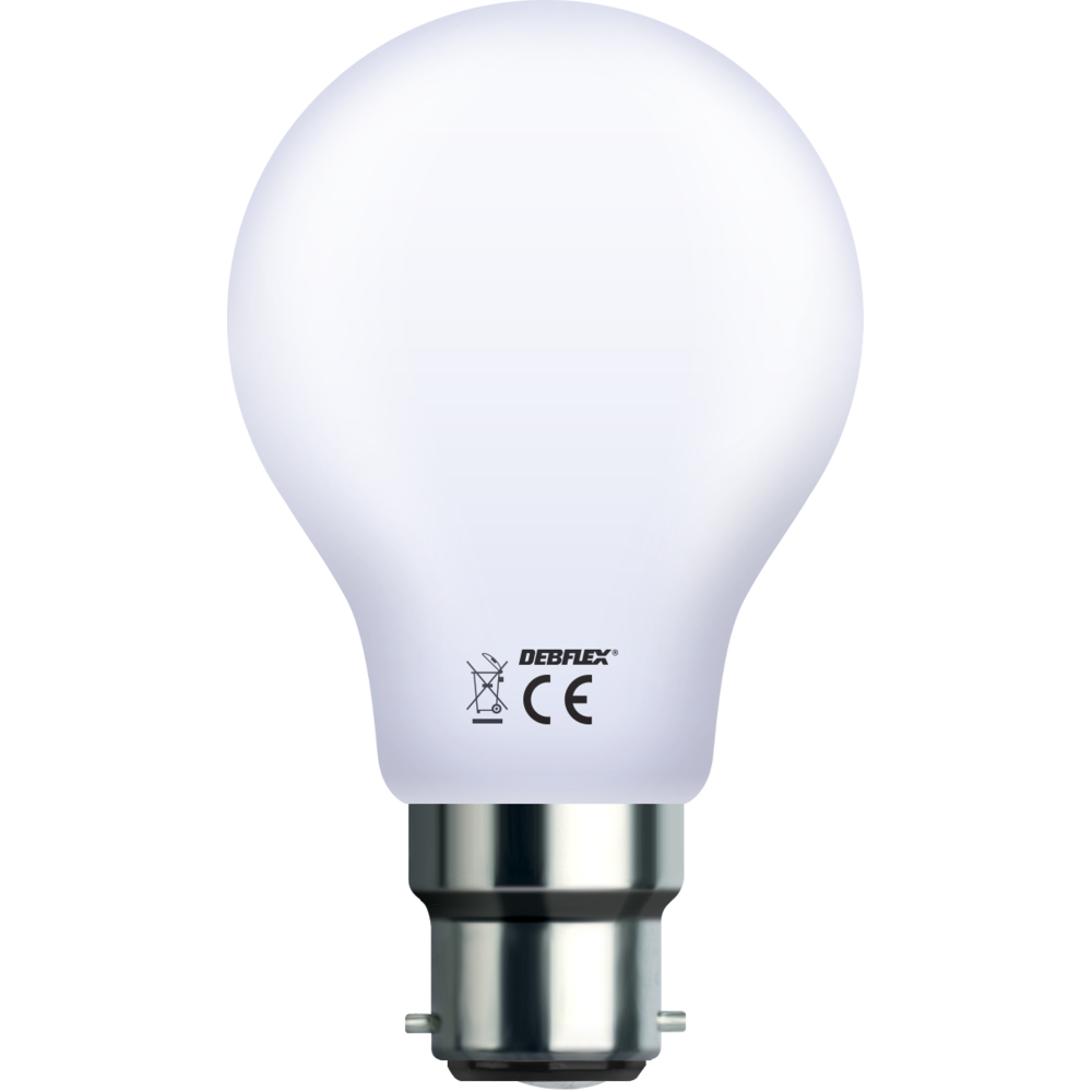 AMPOULE A60 LED BLANC B22 7W 4000K 810lm - DEBFLEX - 600404