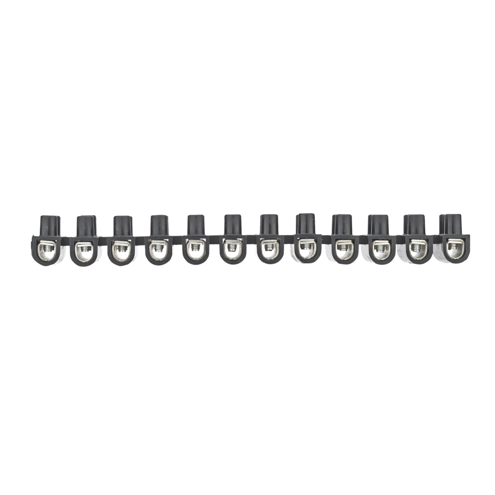 BARRETTE DE CONNEXION 25 MM² NOIR - DEBFLEX - 704060