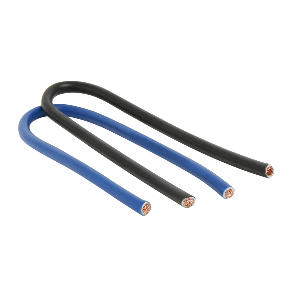 CORDON HO7VK 10MM² 0.3M BLEU ET NOIR - DEBFLEX - 707720