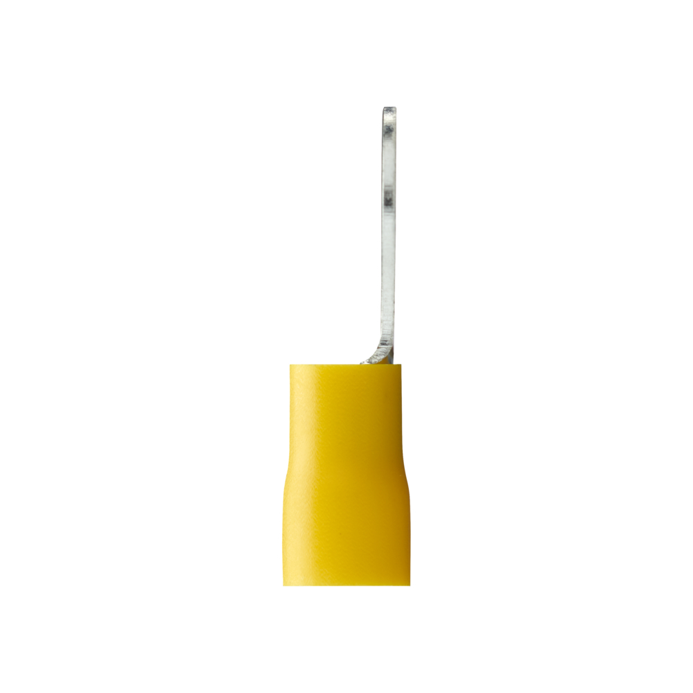 COSSE A OEILLET PRE-ISOLE Ø 6 MM JAUNE SACHET DE 10 - DEBFLEX - 711022