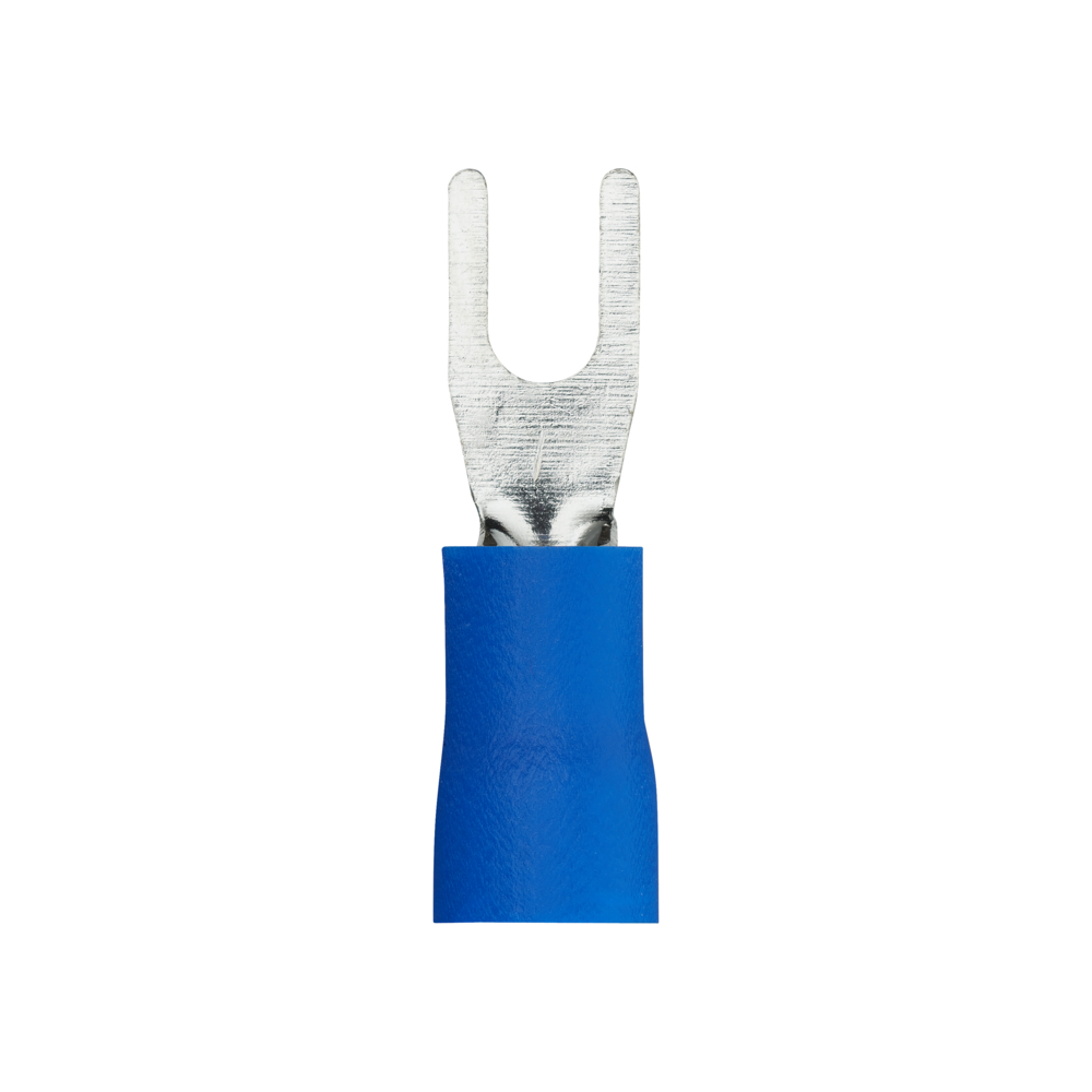 COSSE FOURCHE PRE-ISOLE Ø 3 MM BLEU SACHET DE 10 - DEBFLEX - 711030