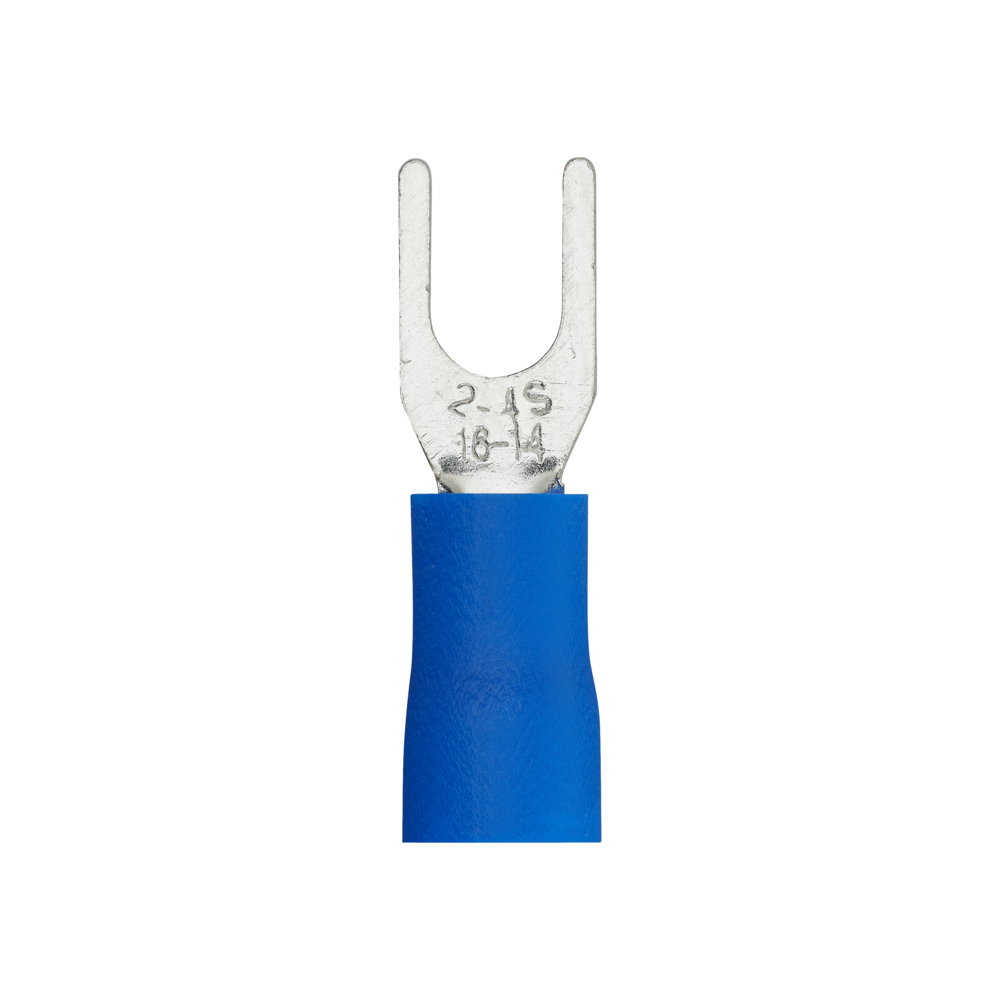 COSSE FOURCHE PRE-ISOLE Ø 4 MM BLEU SACHET DE 10 - DEBFLEX - 711031