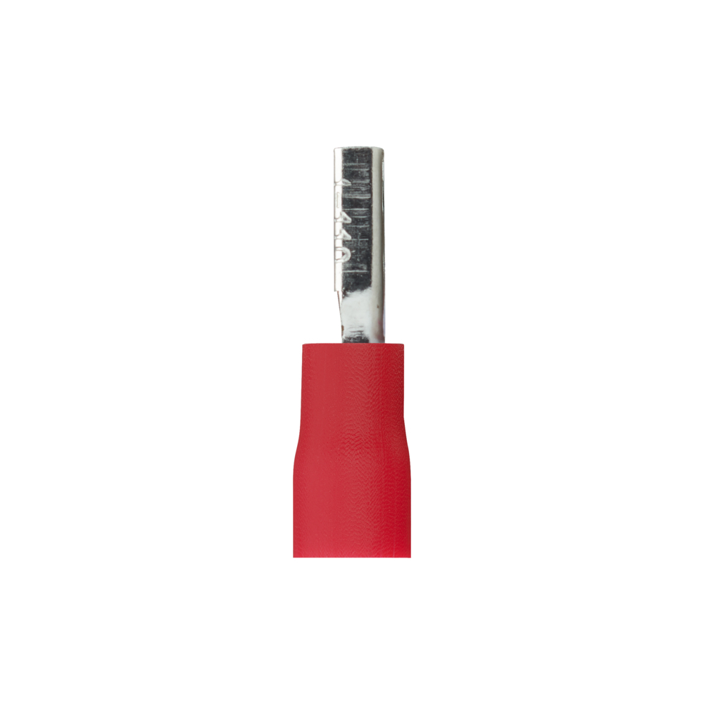 CLIPS FEMELLE PRE-ISOLE 2.8X0.8 MM ROUGE SACHET DE 10 - DEBFLEX - 711041