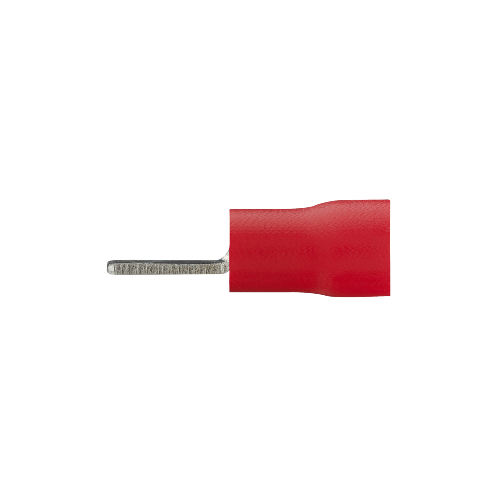 CLIPS MALE PRE-ISOLE 2.8X0.8 MM ROUGE SACHET DE 10 - DEBFLEX - 711050