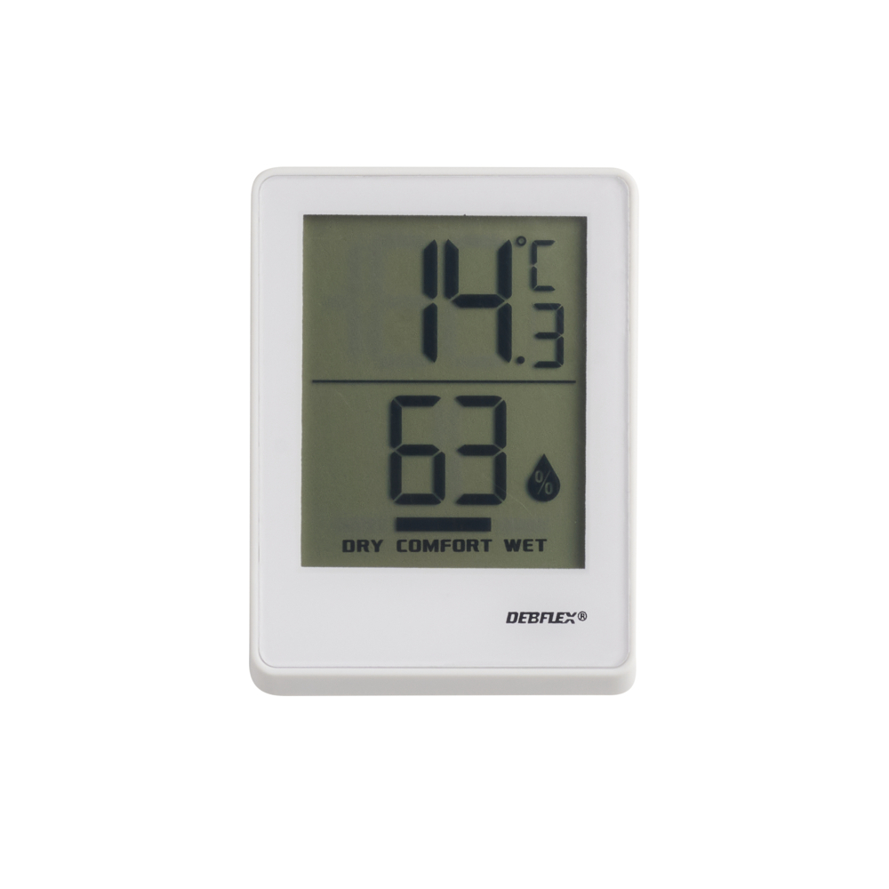 THERMOMETRE AVEC HYGROMETRE - DEBFLEX - 712136