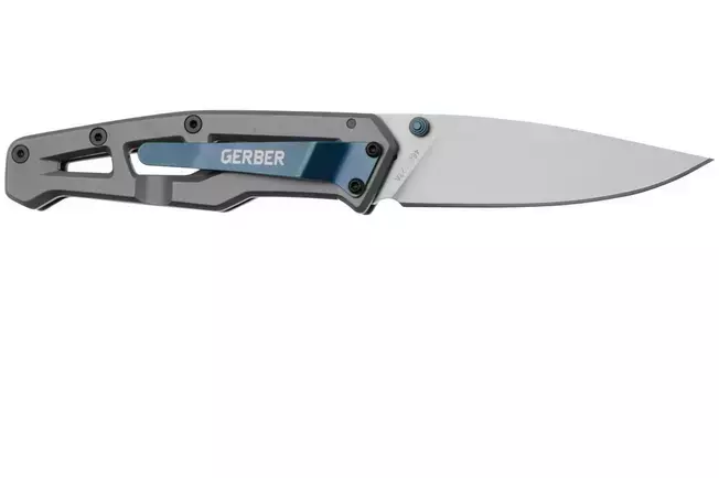 Couteau de poche Paralite Argent/Bleu GERBER - 1069416