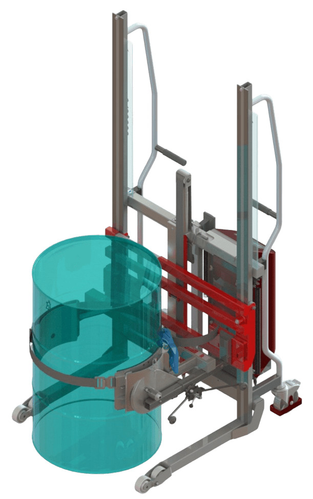 Gerbeur Lev à levée électrique avec accessoire Rotofûts - 120 kg - FIMM - 845010503