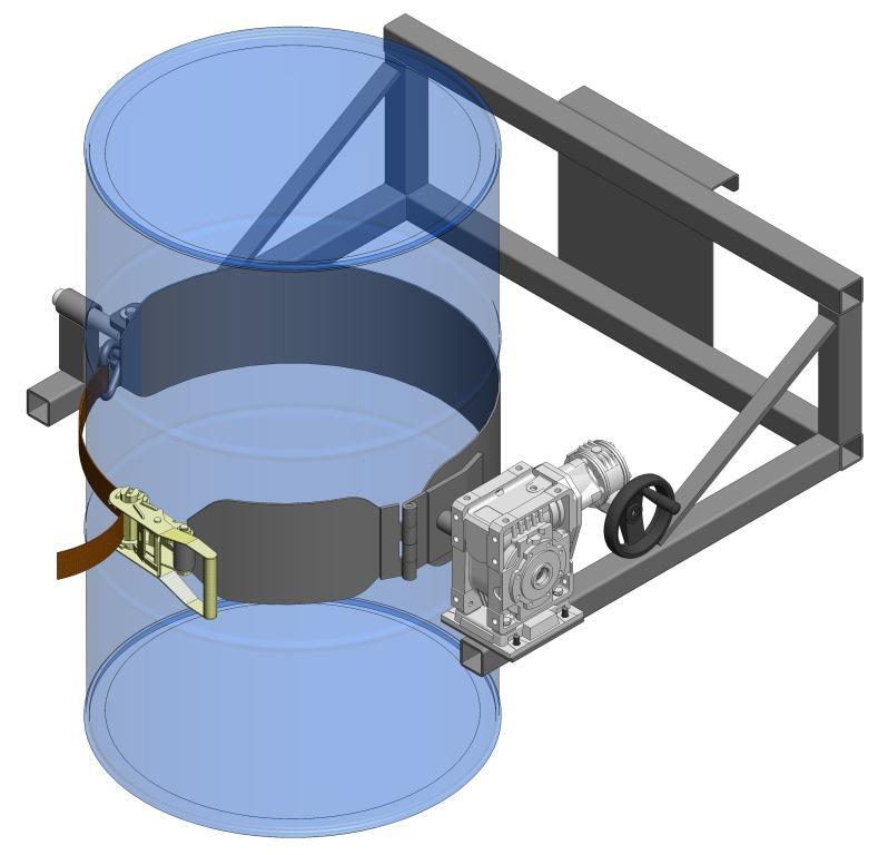 Roto fût métallique pour gerbeurs 600 kg FIMM - 855009704