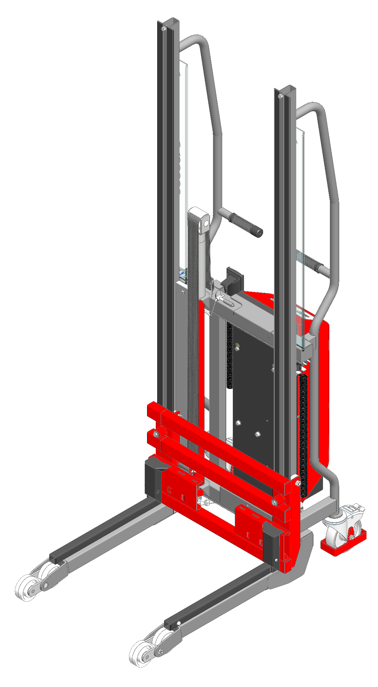 Gerbeur Lev à levée électrique avec fourches coulissantes - 300 kg - FIMM - 855010522