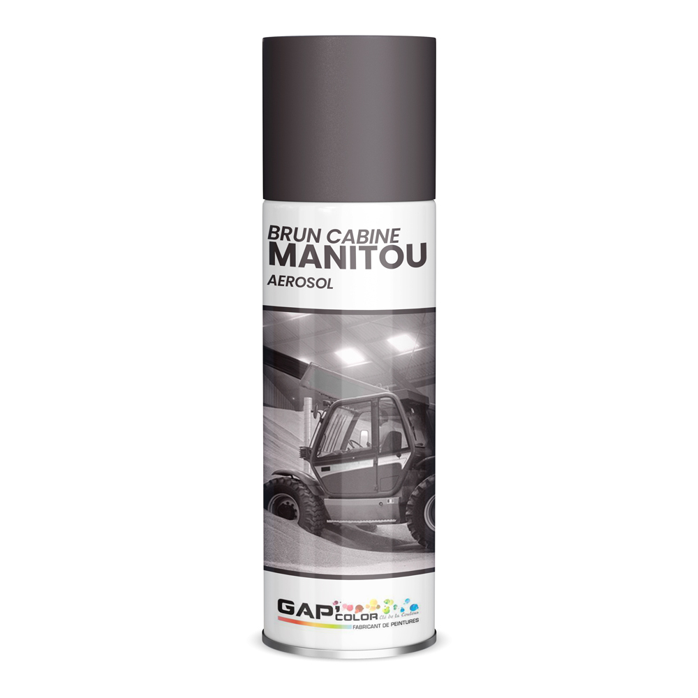 AEROSOL BRUN CABINE MANITOU 400ML