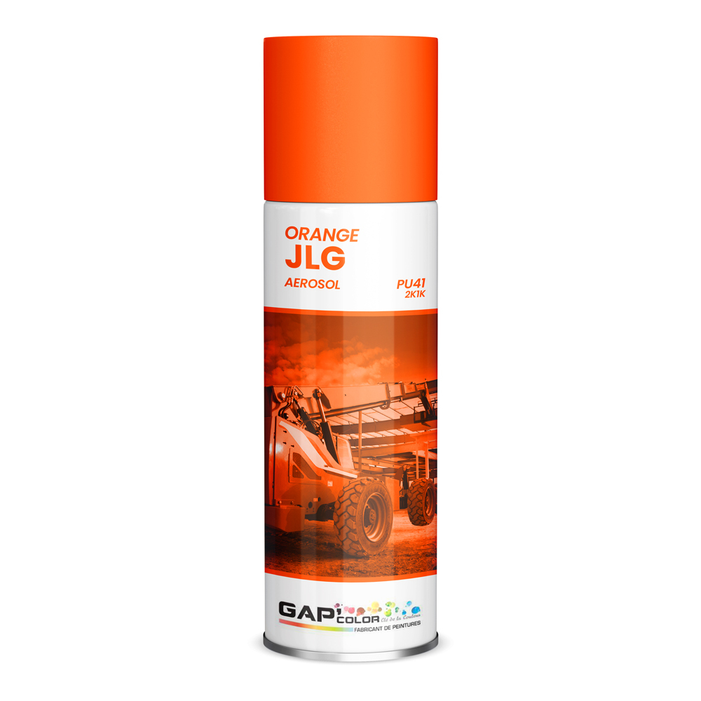 AEROSOL PU41 2K1K ORANGE JLG 400ML