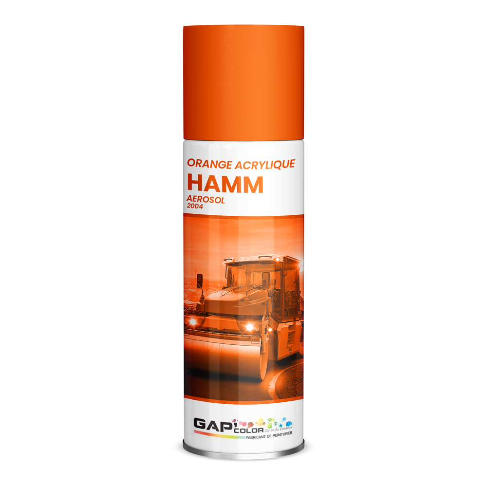 AEROSOL ACRYL RAL 2004 (ORANGE HAMM) - 61612004