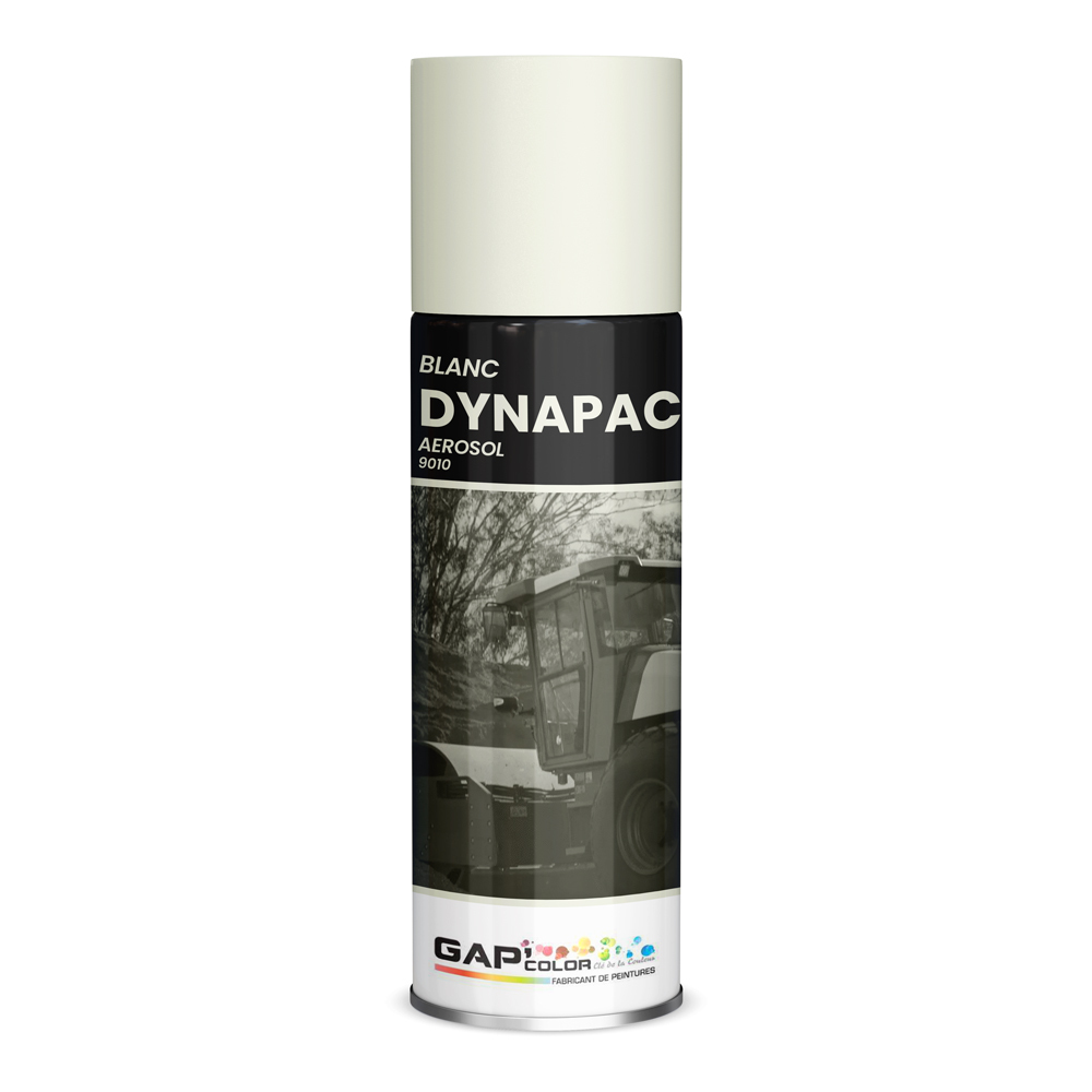 AEROSOL BLANC DYNAPAC 400ML RAL 9010 - GAP COLOR - 61619010