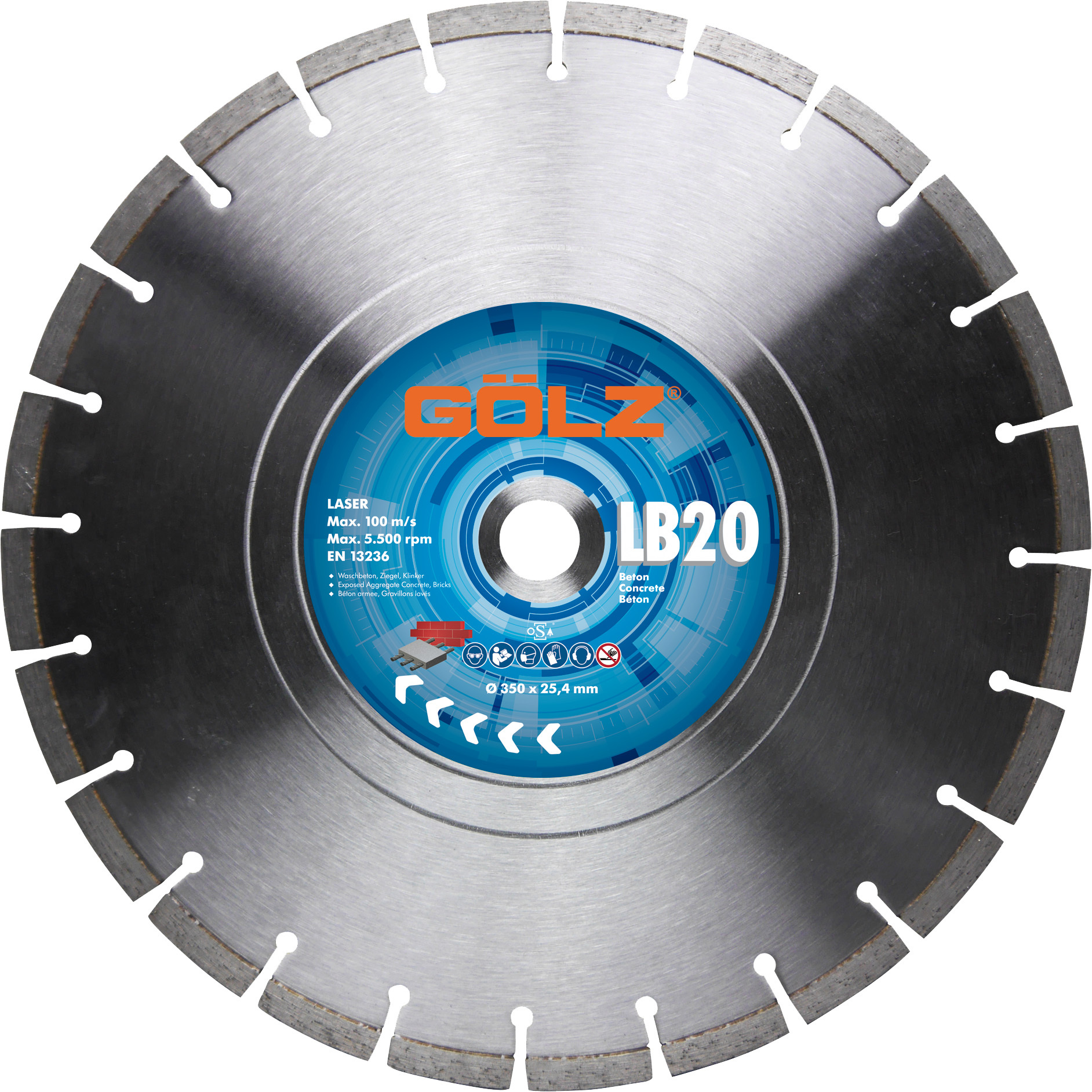 Disques LB-20 ø300 20,0 GOLZ - 4978200300