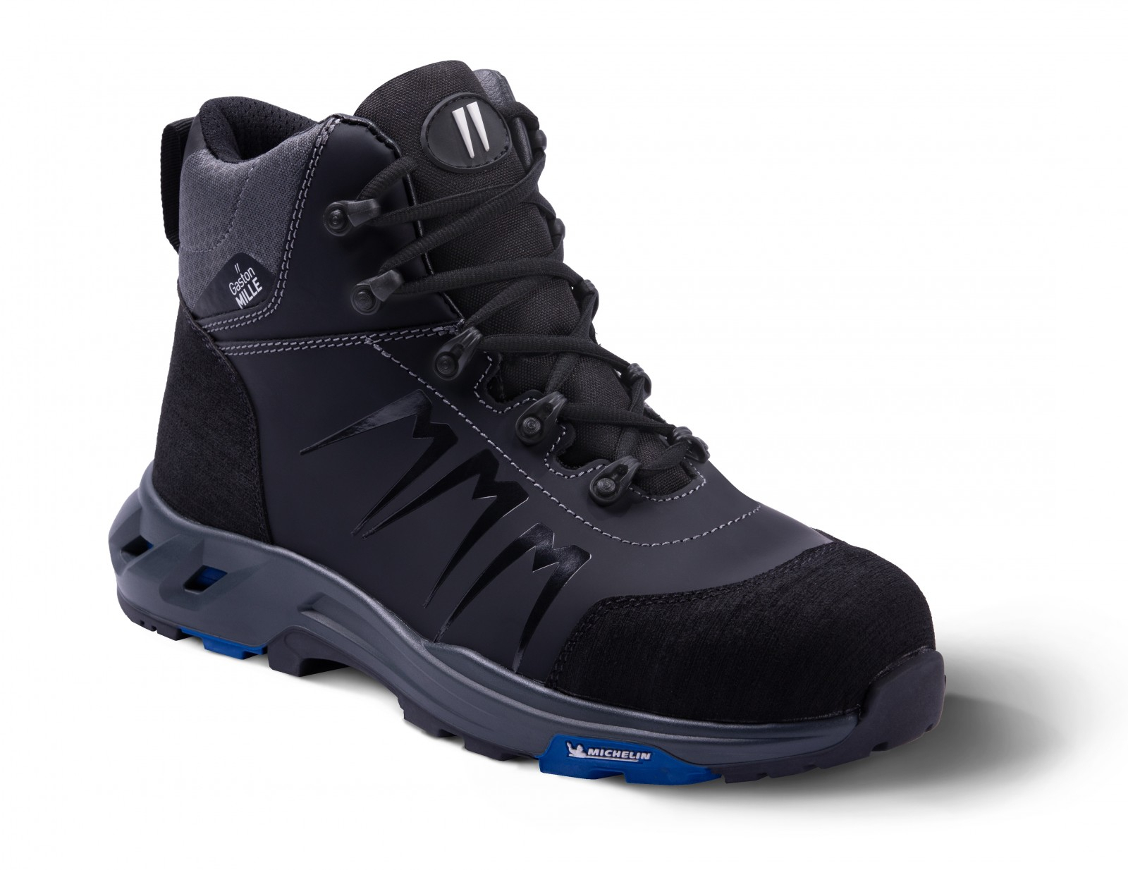 Basket de sécurité montante noire GASTON MILLE Top Addict Black S3 CI HI HRO SRC - ADHN3