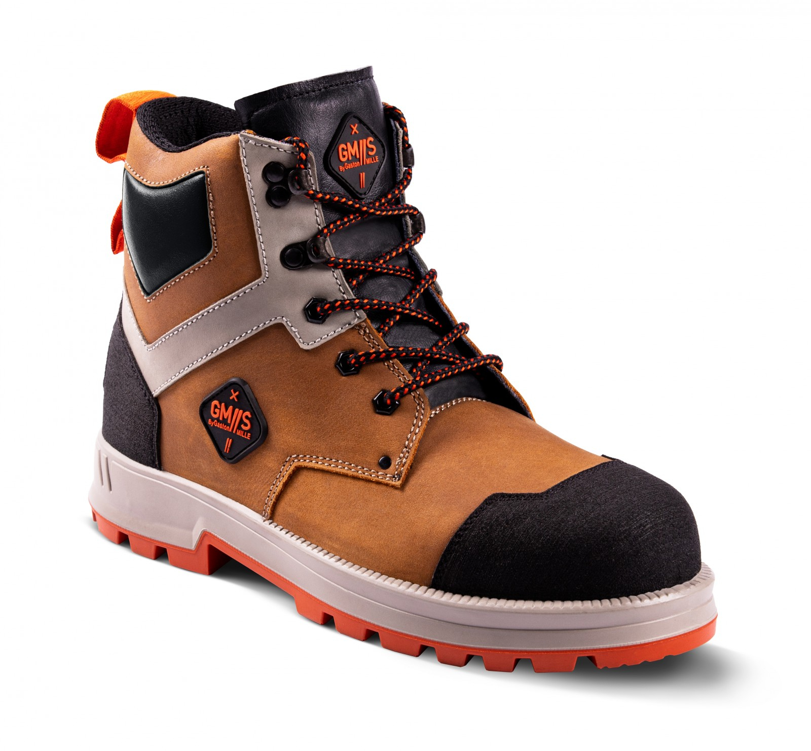 Chaussures de sécurité GASTON MILLE Monster Brown S3 SRA - GMNB3