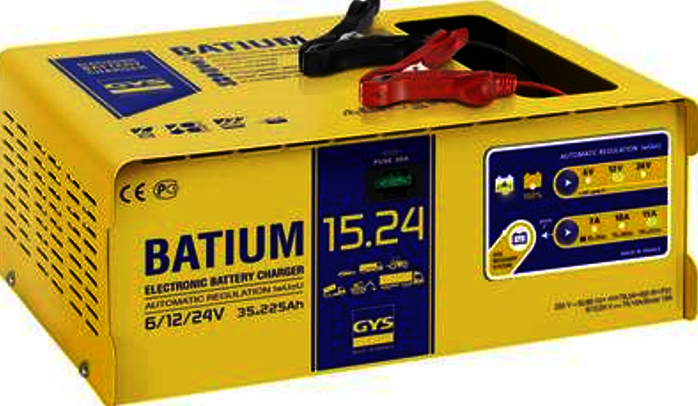 CHARGEUR AUTOMATIQUE BATTERIE 6/12/24V GYS - 024526