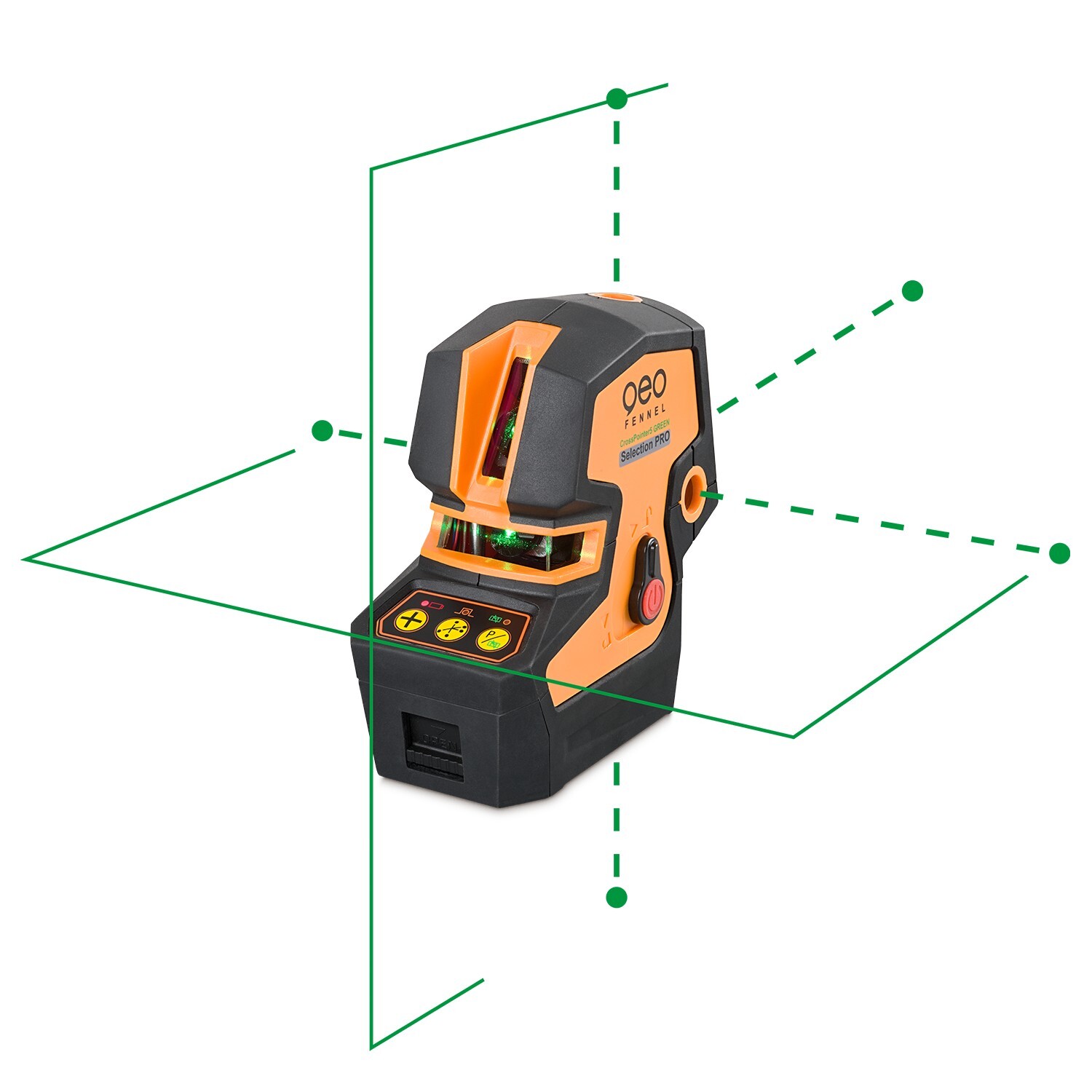 Laser lignes et points CrossPointer5 SP GREEN - GEO FENNEL - 531550