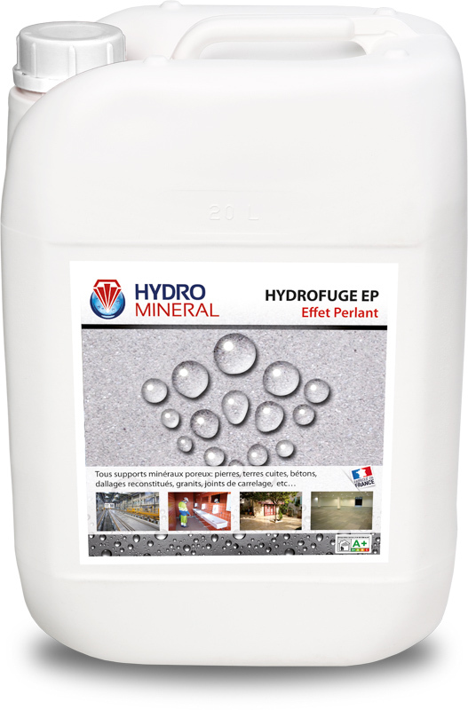 Produit organique Hydrofuge Effet perlant tous supports 20 L HYDRO MINERAL - HEP20