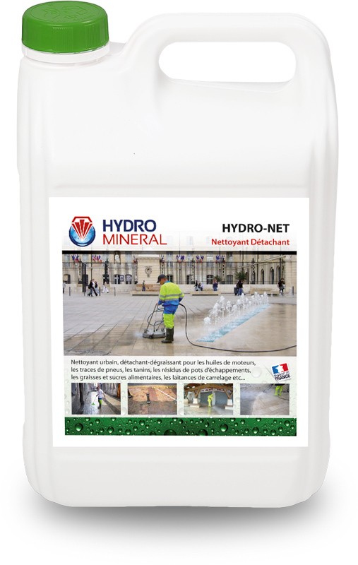 Bidon nettoyant puissant décapant,détachant et dégraissant sols poreux urbains 5L HYDRO MINERAL - HN5