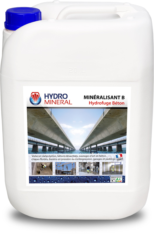 Bidon Minéralisant Béton Hydrofuge 20 L HYDRO MINERAL - MB20