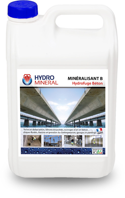 Bidon Minéralisant Béton Hydrofuge 5 L HYDRO MINERAL - MB5