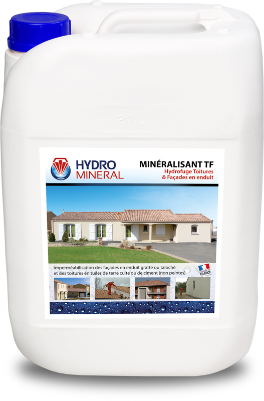 Bidon Minéralisant Façades et toitures Hydrofuge 20 L HYDRO MINERAL - MTF20