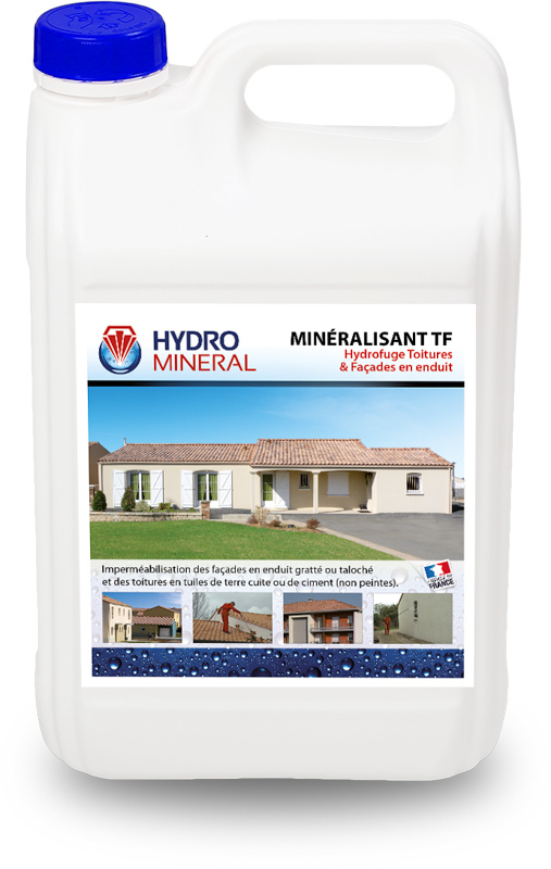 Bidon Minéralisant Façades et toitures Hydrofuge 5 L HYDRO MINERAL - MTF5