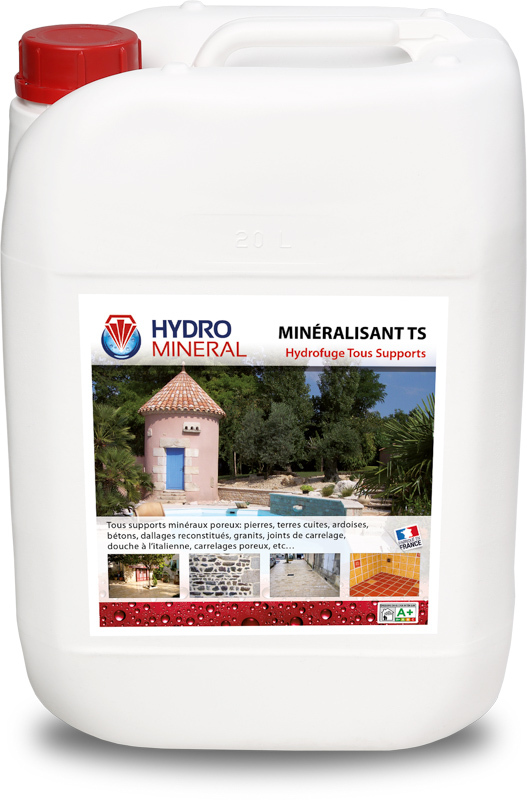 Bidon Minéralisant Hydrofuge Tous Supports 20 L HYDRO MINERAL - MTS20