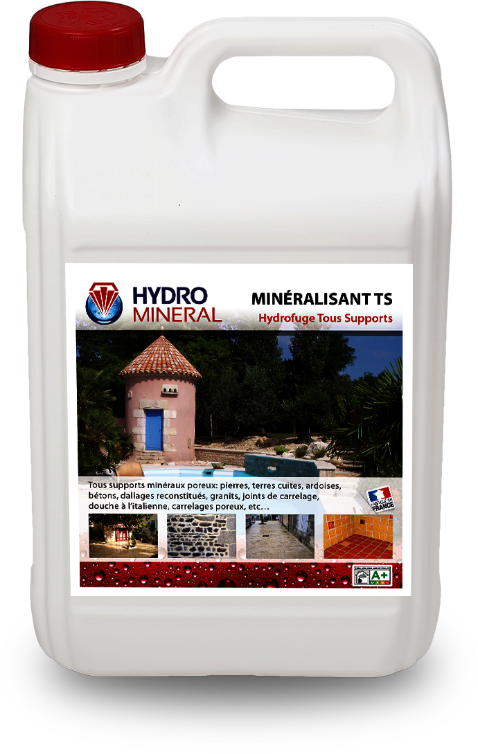 Bidon Minéralisant Hydrofuge Tous Supports 5 L HYDRO MINERAL - MTS5