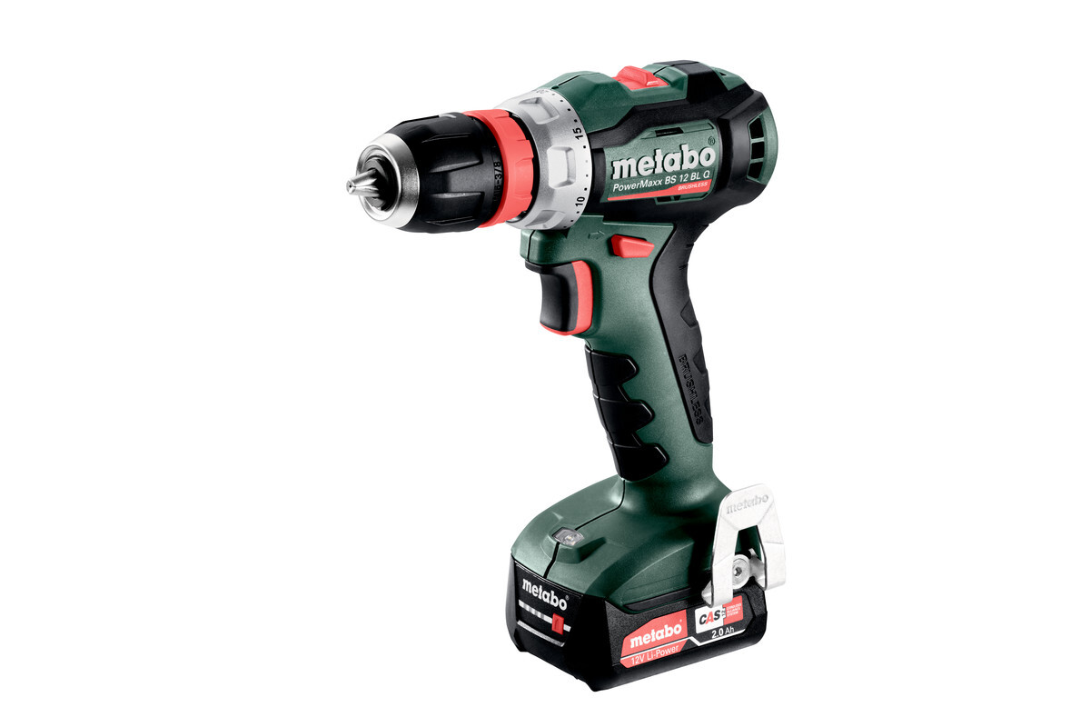 Perceuse visseuse 12 V PowerMaxx BS 12 BL Quick - METABO - 601045500