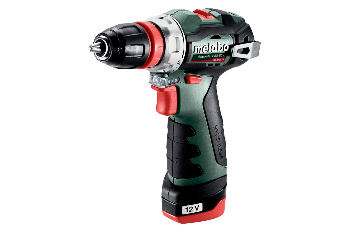 Perceuse visseuse 12 V PowerMaxx BS BL Q - METABO - 601749500