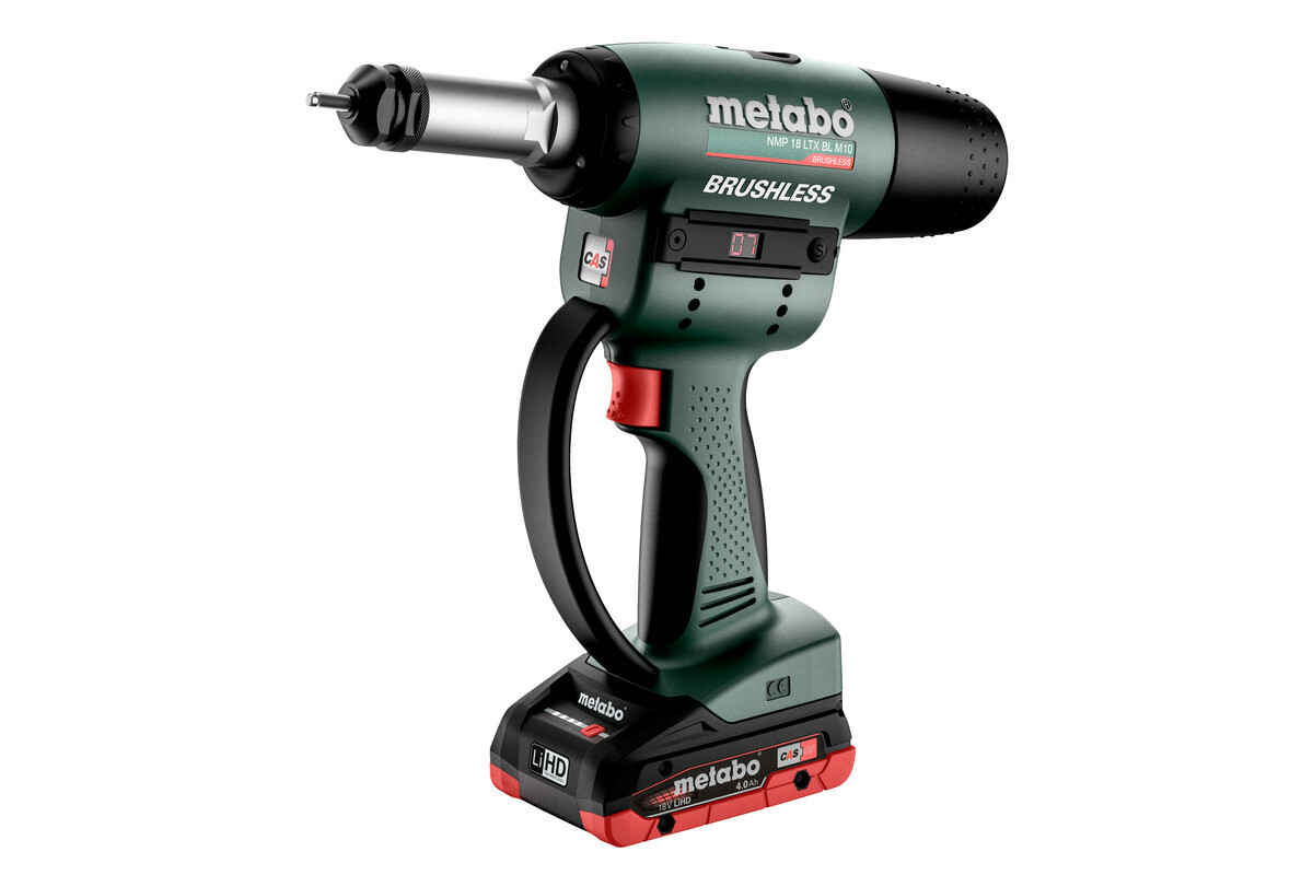 Riveteuse 18 V NMP 18 LTX BL M10  - METABO - 601788800