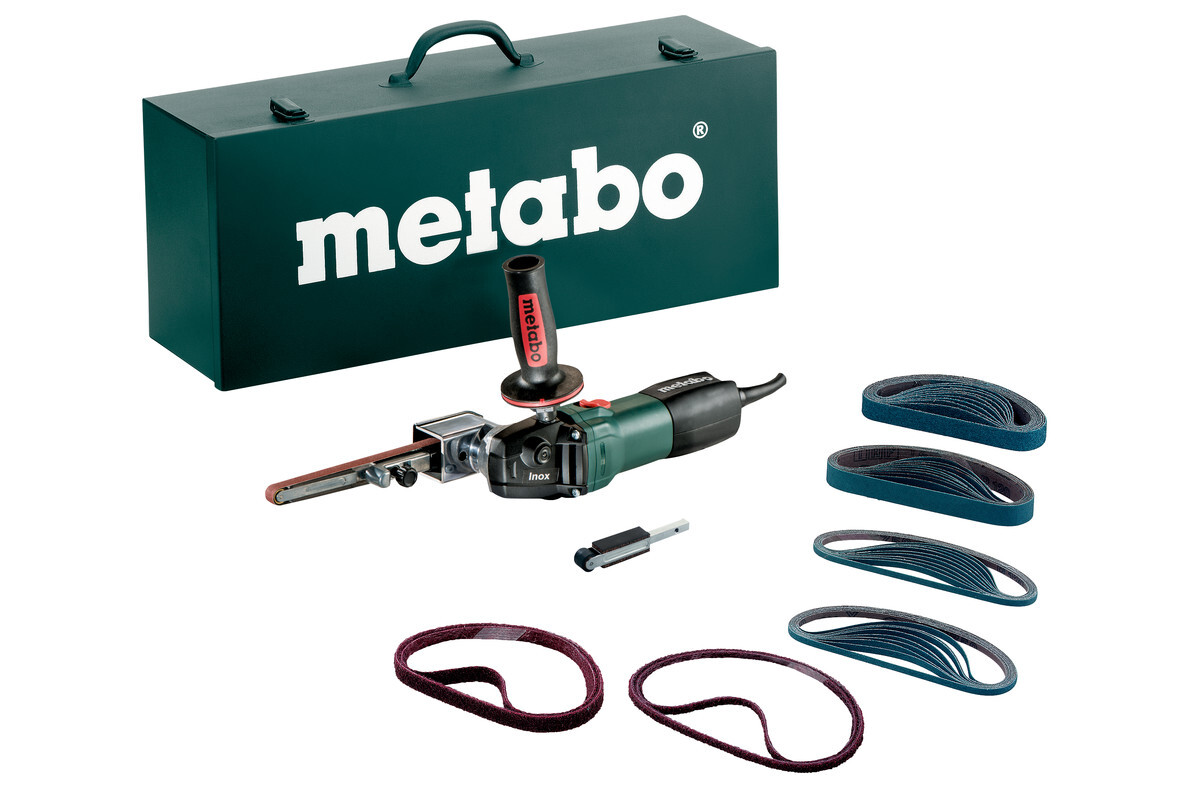 Lime à bande Inox BFE 9-20 avec MetaBox 185XL - METABO - 602244500