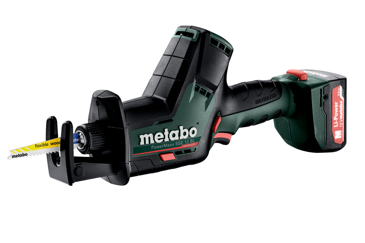 Scie sabre 12 V SSE 12 BL - METABO - 602322500