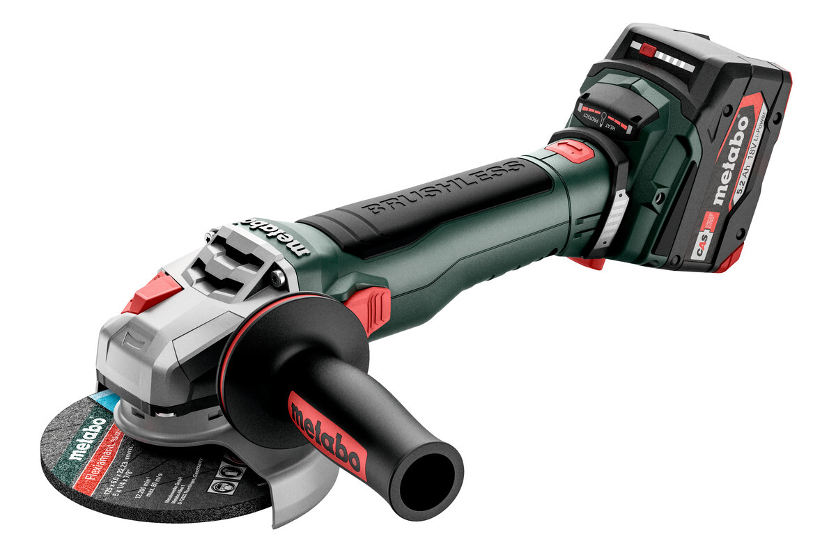 Meuleuse 125 mm 18 V WB 18 LT BL 11-125 Quick  - METABO - 613054650