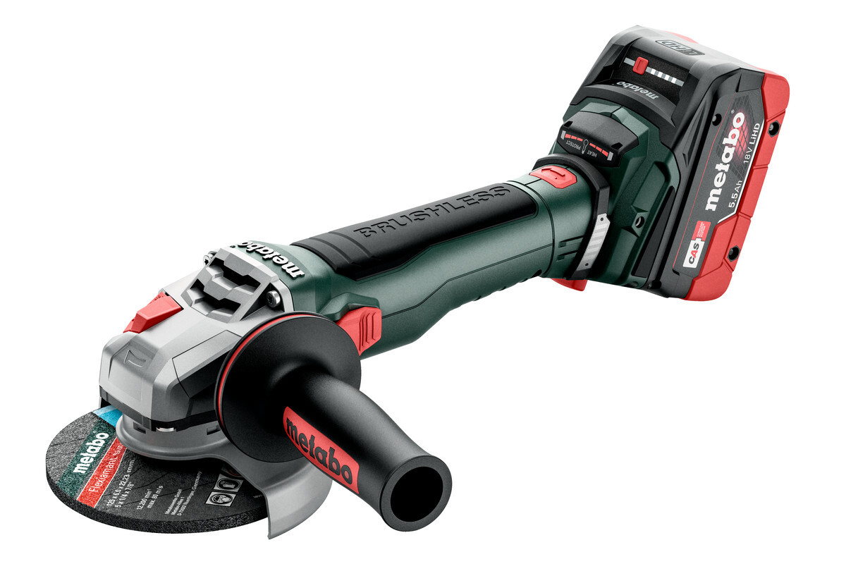 Meuleuse 125 mm 18 V WB 18 LT BL 11-125 Quick  - METABO - 613054660