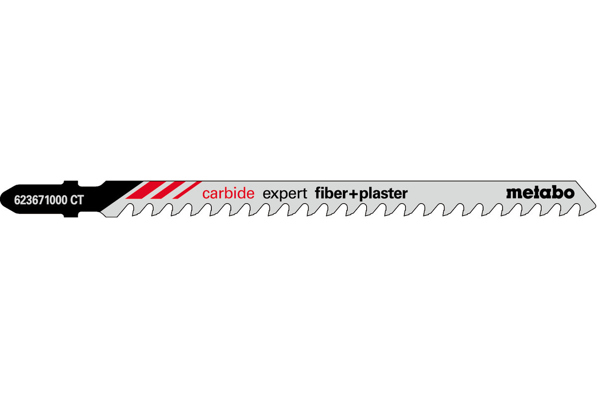 3 lames de scie sauteuse « expert fiber + plaster » 106/4,3mm - METABO - 623671000