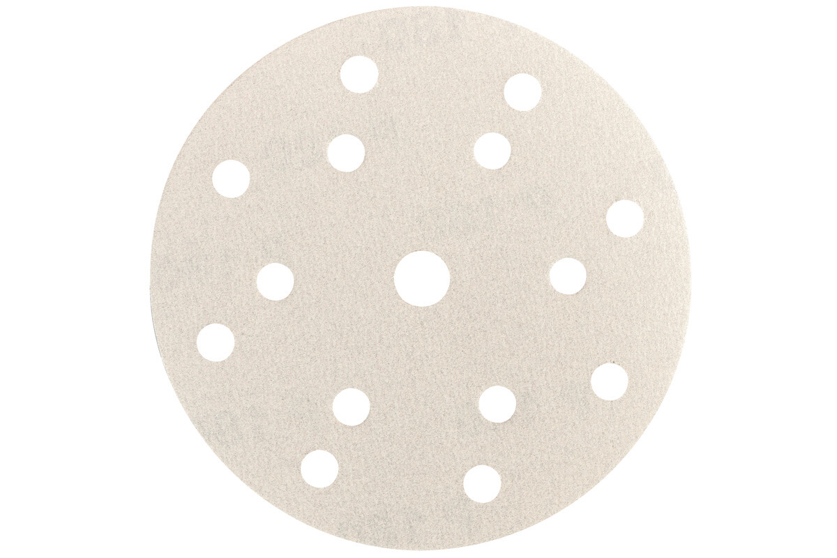 50 feuilles abrasives auto-agrippantes 150 mm, P 400, peinture, « multi-hole » - METABO - 626691000