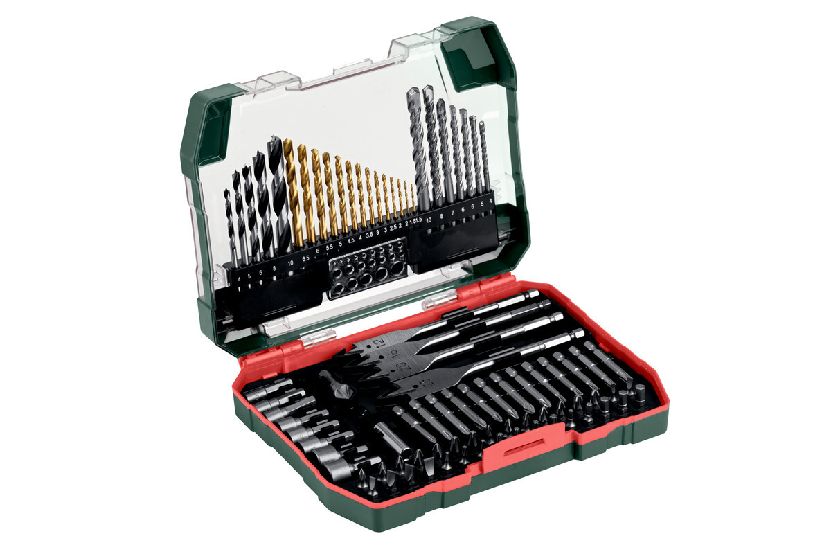 Set d'accessoires SP, 86 pièces - METABO - 626708000